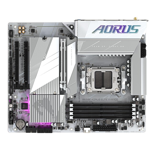 GIGABYTE B650M AORUS ELITE AX ICE ice sculpture new AMD motherboard