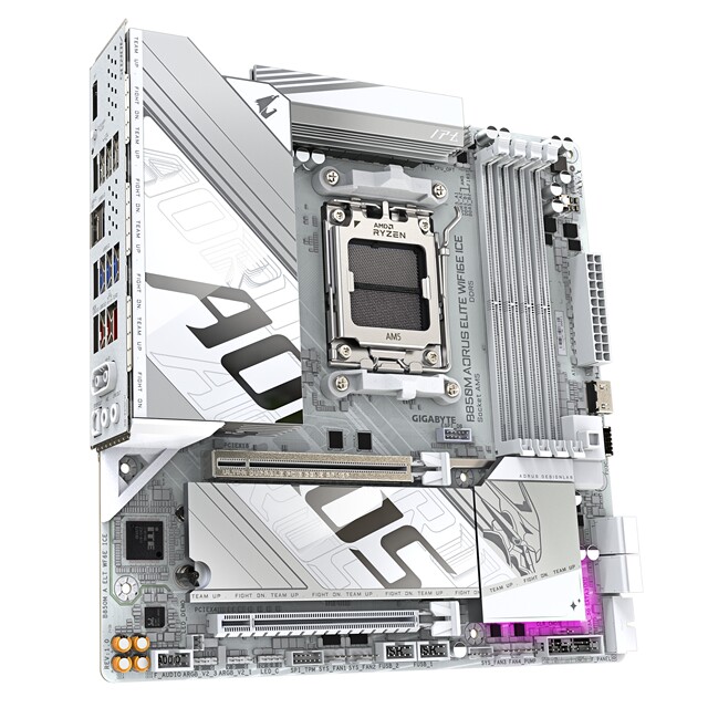 Gigabyte B850M AORUS ELITE WIFI6E ICE ice sculpture new AMD motherboard