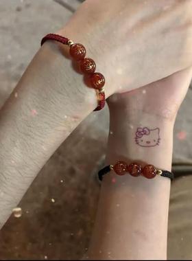 情侣玛瑙玛瑙简约手链闺蜜礼物