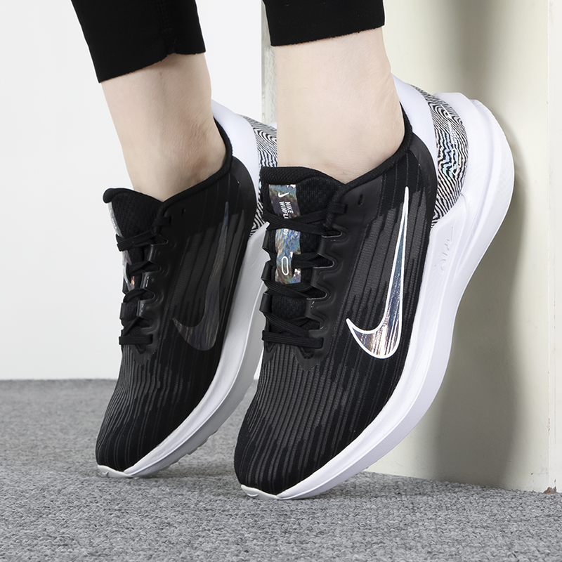 Nike耐克AIR WINFLO 9运动训练女鞋缓震公路复古跑步鞋DR9831-001-图2