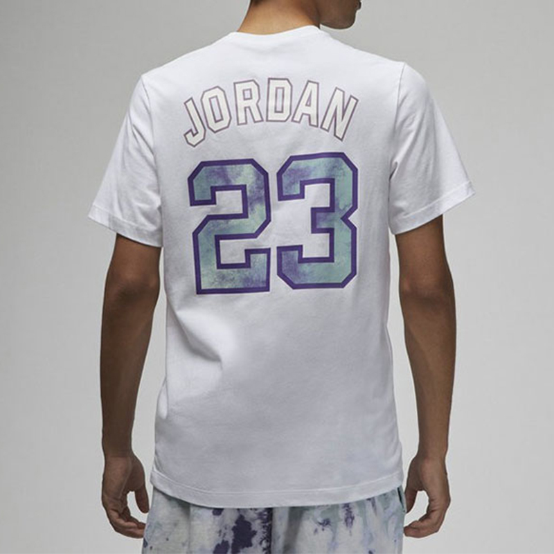 NIKE耐克 JORDAN男子圆领休闲短袖T恤DO8899-010-501-100-697-379-图1