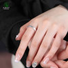 Donghai Shijia 999 pure silver broken ice ring