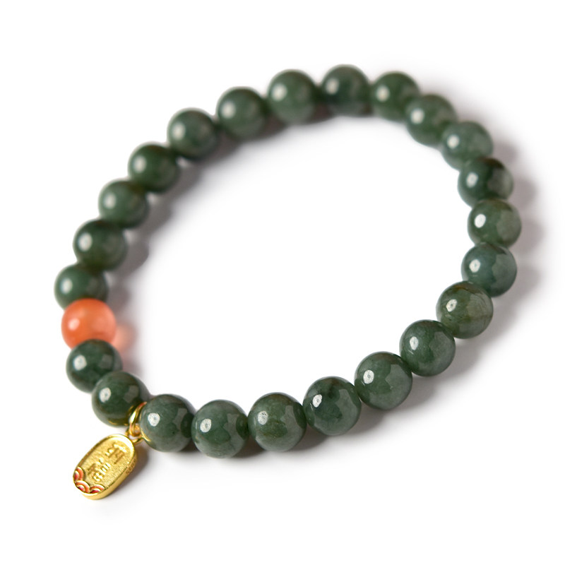 翡翠手串女男油青东海水晶玛瑙玉石散珠子项链吊坠玉手串南红手链,淘宝优惠券,粉丝福利购,淘宝优惠卷