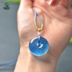 Donghai Shijia Aquamarine Peace Buckle Pendant