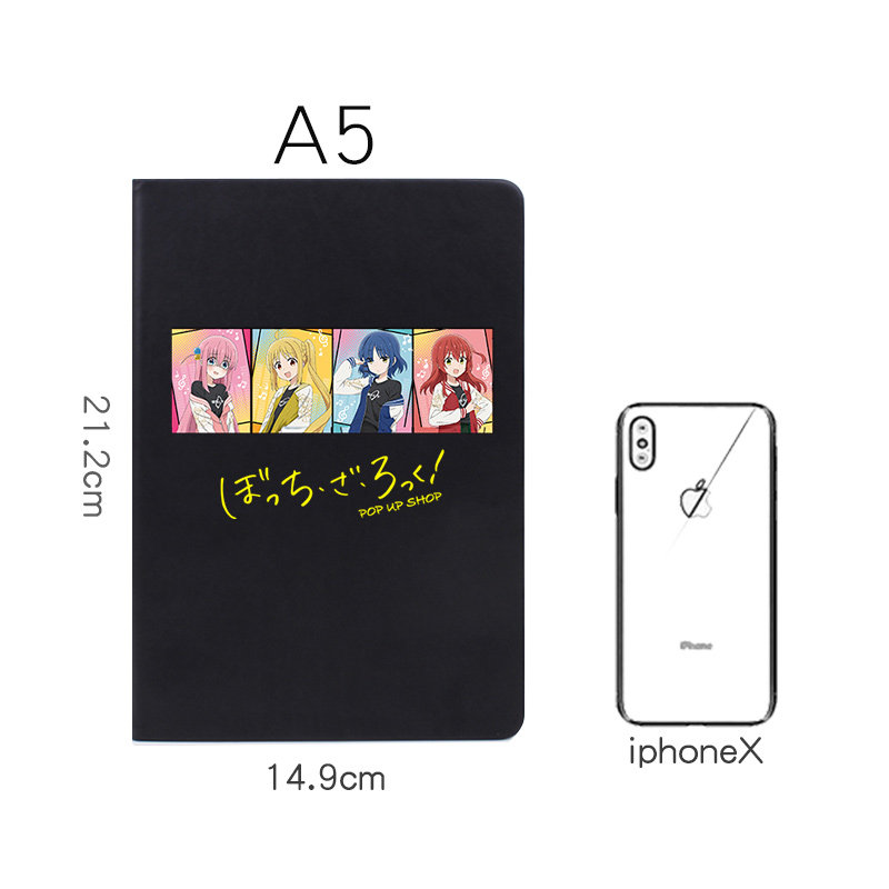 孤独摇滚周边后藤一里动漫本子二次元cos漫画手账本礼盒笔记本-图2