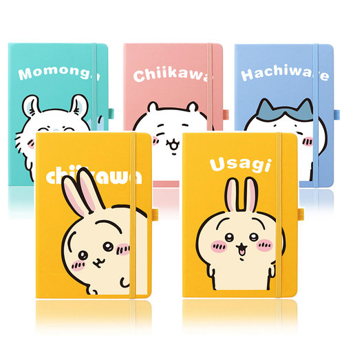 chiikawa周边乌萨奇兔子小八飞鼠吉伊卡哇 二次元文具本子 手账本 - 图1