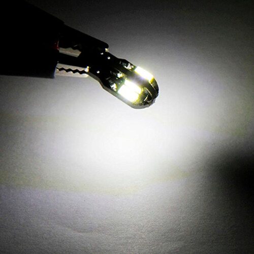 汽车led示宽灯CANBUS车灯T10 5630 8灯牌照灯车内灯泡 - 图2