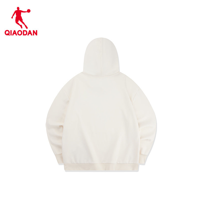 中国乔丹运动卫衣男2026春季新款连帽套头针织上衣保暖男士休闲,淘宝优惠券,粉丝福利购,淘宝优惠卷