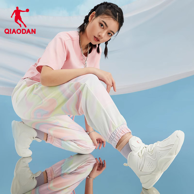 乔丹正品篮球鞋女子运动鞋2022秋冬新款女鞋休闲鞋高帮耐磨球鞋女