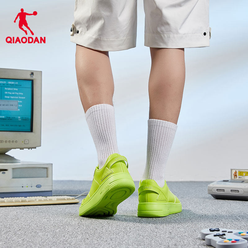 乔丹板鞋运动鞋2025冬季新款男板鞋运动休闲鞋绿色板鞋学生百搭鞋,淘宝优惠券,粉丝福利购,淘宝优惠卷