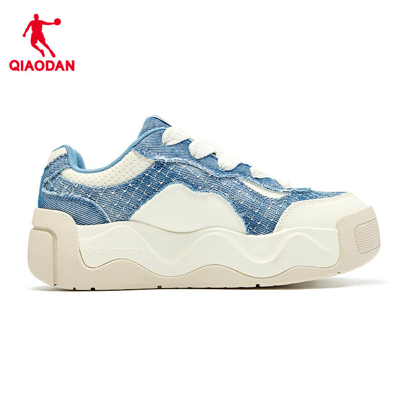 乔丹商场同款2025冬季新款女板鞋棕色百搭厚底增高女防滑休闲鞋,淘宝优惠券,粉丝福利购,淘宝优惠卷