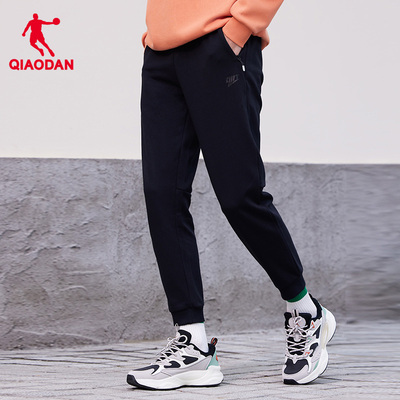 乔丹运动加绒休闲卫裤运动裤男士