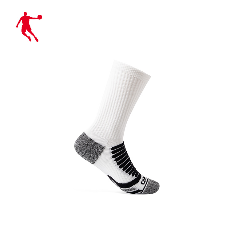 【毒牙系列】中国乔丹篮球袜子男2021秋季透气吸汗篮球袜袜运动袜