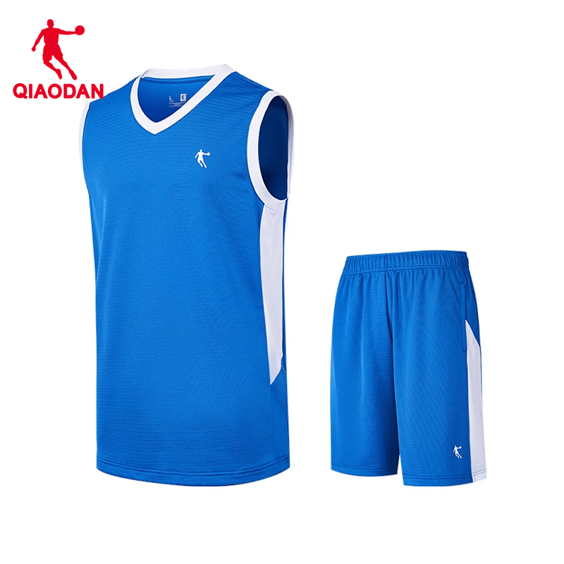 中国乔丹官方旗舰篮球套装男2024夏季新款透气速干两件套短裤背心