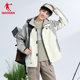 Jordan mesh windbreaker hood ທີ່ຖອດອອກໄດ້ທີ່ບໍ່ມີ fluorine ນ້ໍາ repellent