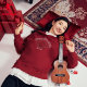 Jordan ຈະອຸດົມສົມບູນໃນໄວໆນີ້, sweatshirt ສີແດງສໍາລັບແມ່ຍິງ