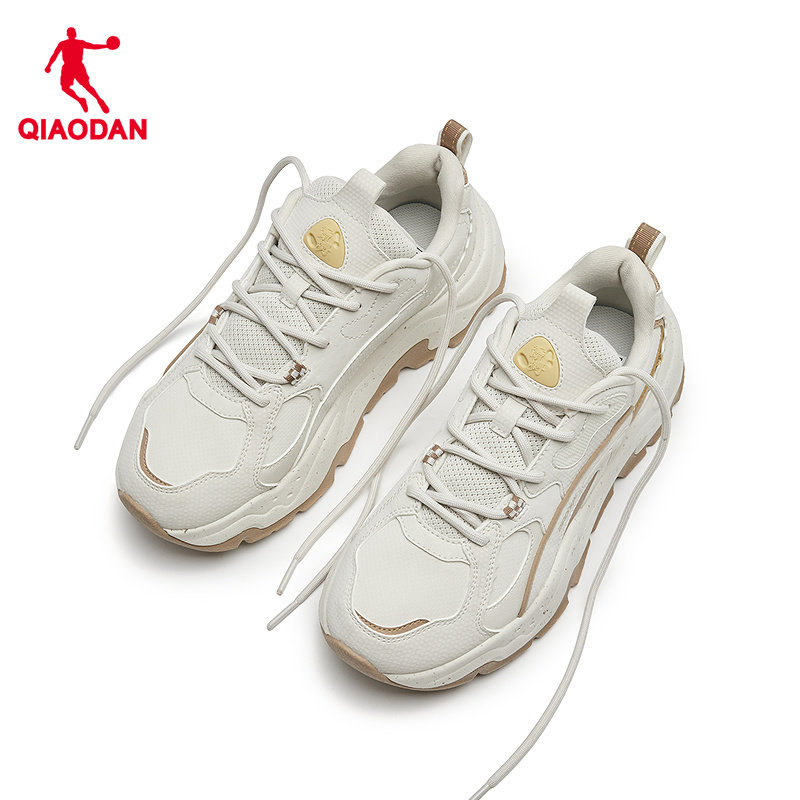 泡芙鞋乔丹皮面防水保暖老爹鞋女运动鞋2025冬季厚底增高休闲鞋子,淘宝优惠券,粉丝福利购,淘宝优惠卷