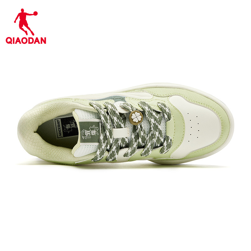 奶芙鞋|乔丹2025年冬季新款女子运动板鞋商场同款潮流滑板鞋厚底 - 图0