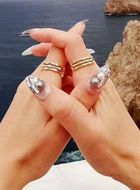 葡萄牙小众品牌设计款戒指竹节