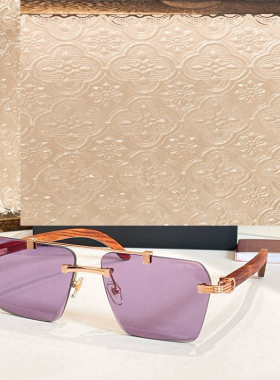 方形无框遮阳墨镜男女款时尚显瘦