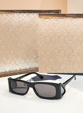 长方形小框网红风遮阳墨镜男女款