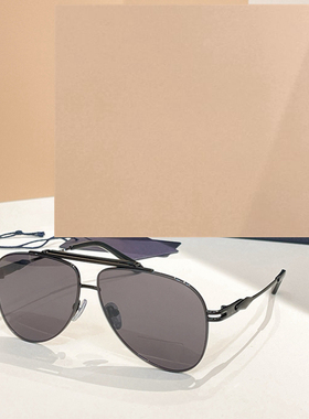 时尚飞行员风遮阳墨镜椭圆男女款