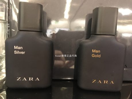 zara gold silver perfume