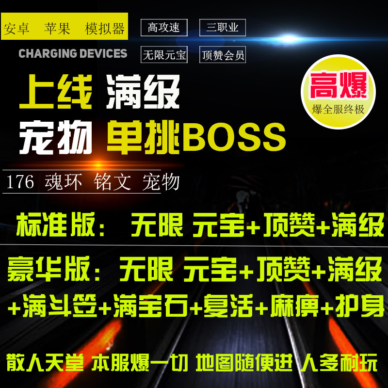 176魂环 传奇火龙手游复古宠物月灵 铭文 满级无限元宝 顶赞 联网