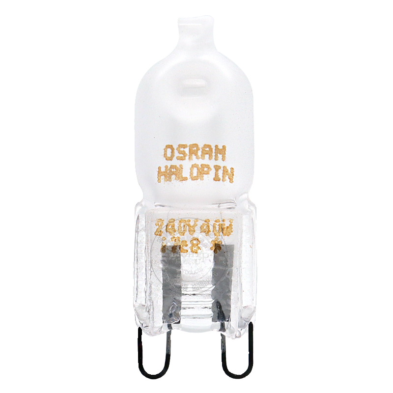 OSRAM欧司朗G9卤素灯珠25W40W磨砂35W透明230V水晶台灯壁灯泡光源 - 图3