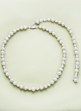 项链优雅气质配饰长款新娘