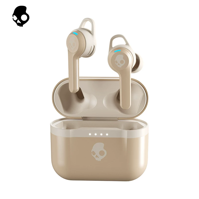 Шумозаглушающие наушники Skullcandy Indy Evo Skeleton Ear Ear Wireless 5.0 Bluetooth, водонепроницаемые, защищенные от пота