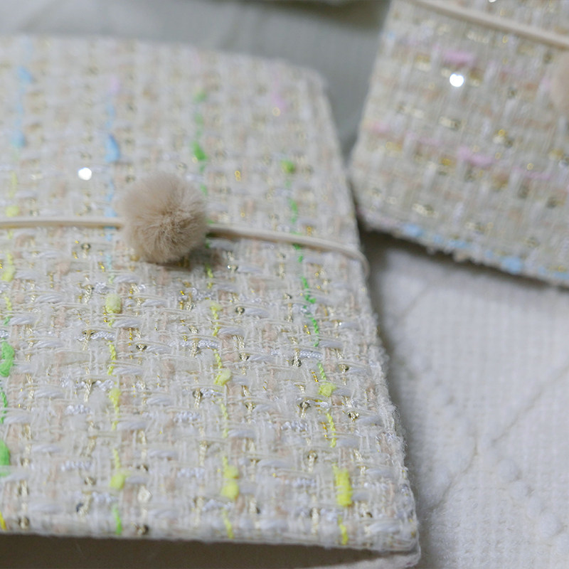 躲在耳里|限量毛呢活页|编织小香风甜美糖果色氛围重工手帐本m5a7,淘宝优惠券,粉丝福利购,淘宝优惠卷