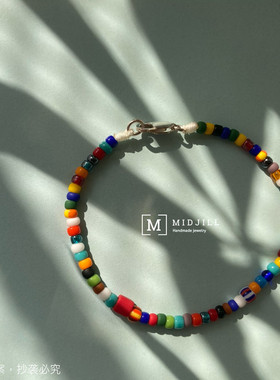 时尚精致质感不规则珠百搭手链