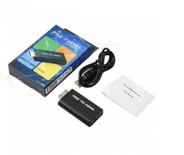 ps2转hdmi转换器色差转HDMI高清1080P带音频视频转HDMI 适用于PS3 - 图2