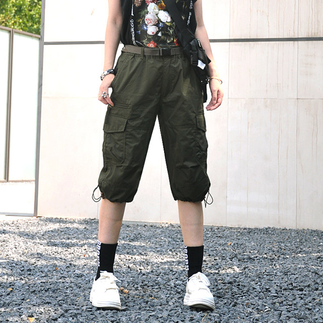 ແບບ unisex ແອວ elastic ແລະ pants drawstring unisex ສາມໄຕມາດອື່ນໆ
