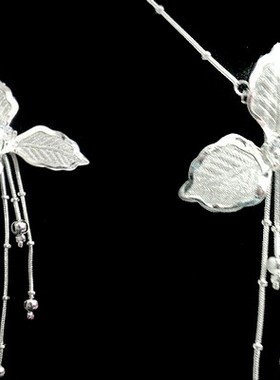 时尚风花蕊项链礼品银饰特价