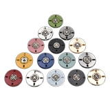 Темная пряжка женское кашемировое покрытие Большие невидимые пуговицы, ягодицы, все матовые волосы, одежда металлическая пряжка матери мать пряжка