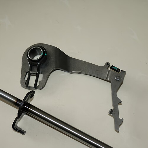 适用铃木赛驰QS110-AC变速轴弯梁摩托车赛胜QS110-2A挂档变档组合 - 图0