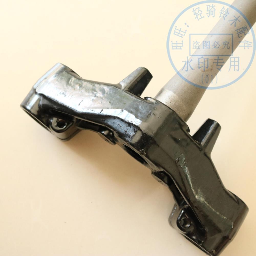 适用铃木超人QS150T方向柱踏板摩托车悠e华彩QS125T-A车把转向轴 - 图3