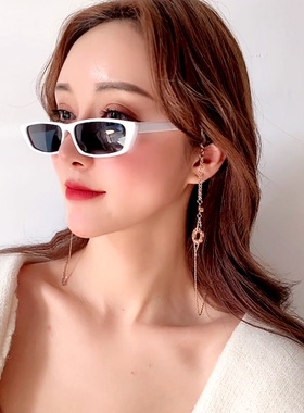 仲夏之晶钛钢不对称挂链眼镜链