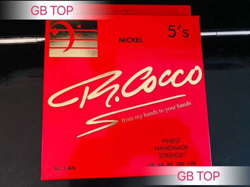R.cocco 贝司弦 贝斯弦  镍弦5弦  Nickel 贝斯弦 意大利产 GBTOP - 图0