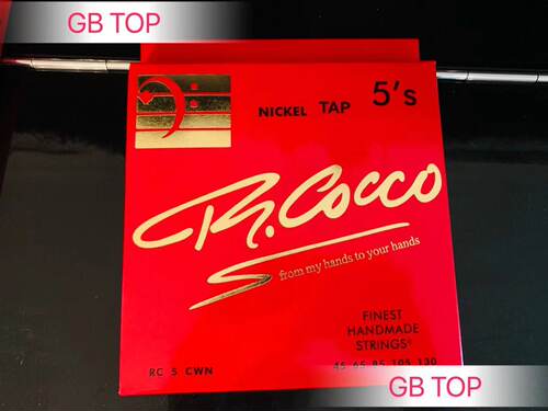 R.cocco 贝司弦 贝斯弦  镍弦5弦  Nickel 贝斯弦 意大利产 GBTOP - 图1