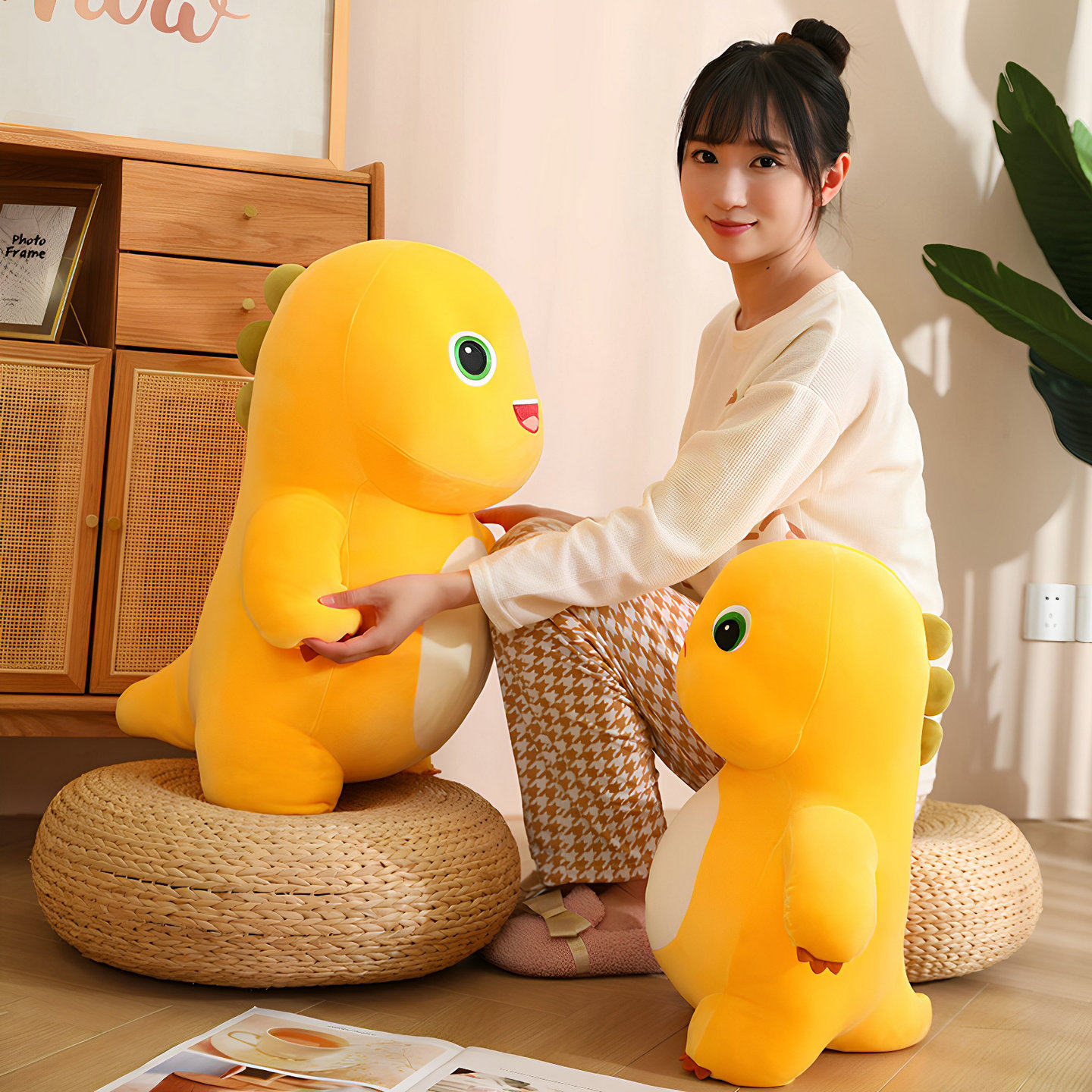 正版可爱奶龙公仔暴暴龙玩偶抱枕儿童毛绒玩具布娃娃女友女生礼物,淘宝优惠券,粉丝福利购,淘宝优惠卷