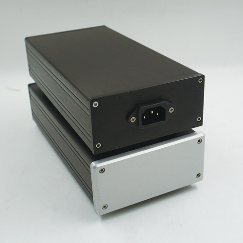 118空白版 全铝机箱 电源滤波器 前级功放DIY  解码器 型材外壳 - 图3