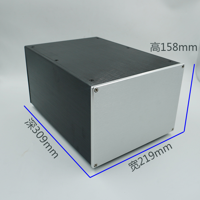 158多用途hifi全铝合金功放 音响电源滤波处理器 前级 平衡胆机箱 - 图0