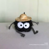 Rivel Lucky Miyazaki Junqian и Chihiro Strail Hat маленькая угольная шикарная книга плюшевая книжная сумка кулач