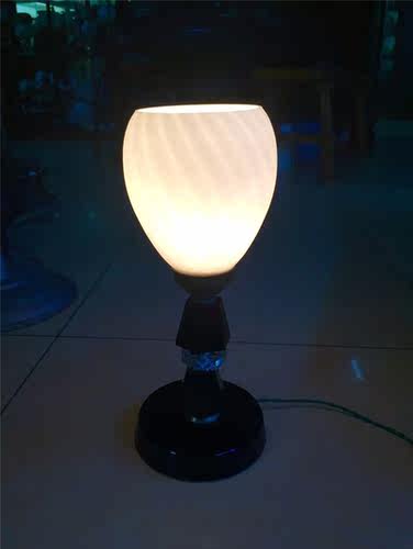 老上海怀旧复古装饰台灯 玻璃灯罩  2026287 - 图2