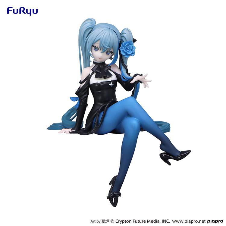 【猫受屋】预 FuRyu 初音未来 蓝色玫瑰 泡面压 景品 手办 - 图3