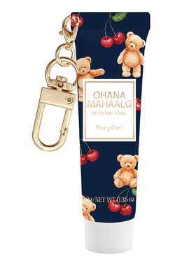 限定plaza车厘子小熊日本ohana mahaalo香氛护手霜香水baby版mini