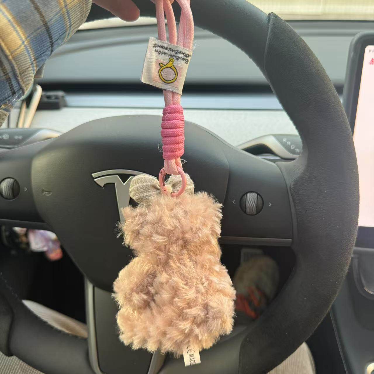 车挂diy配件泡泡玛特后视镜挂绳毛绒娃娃钥匙扣登山扣挂绳手机链,淘宝优惠券,粉丝福利购,淘宝优惠卷
